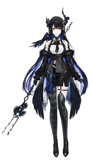 This is the Avatar Image for the Nerissa Ravencroft AI Voice and Text to Speech Generator